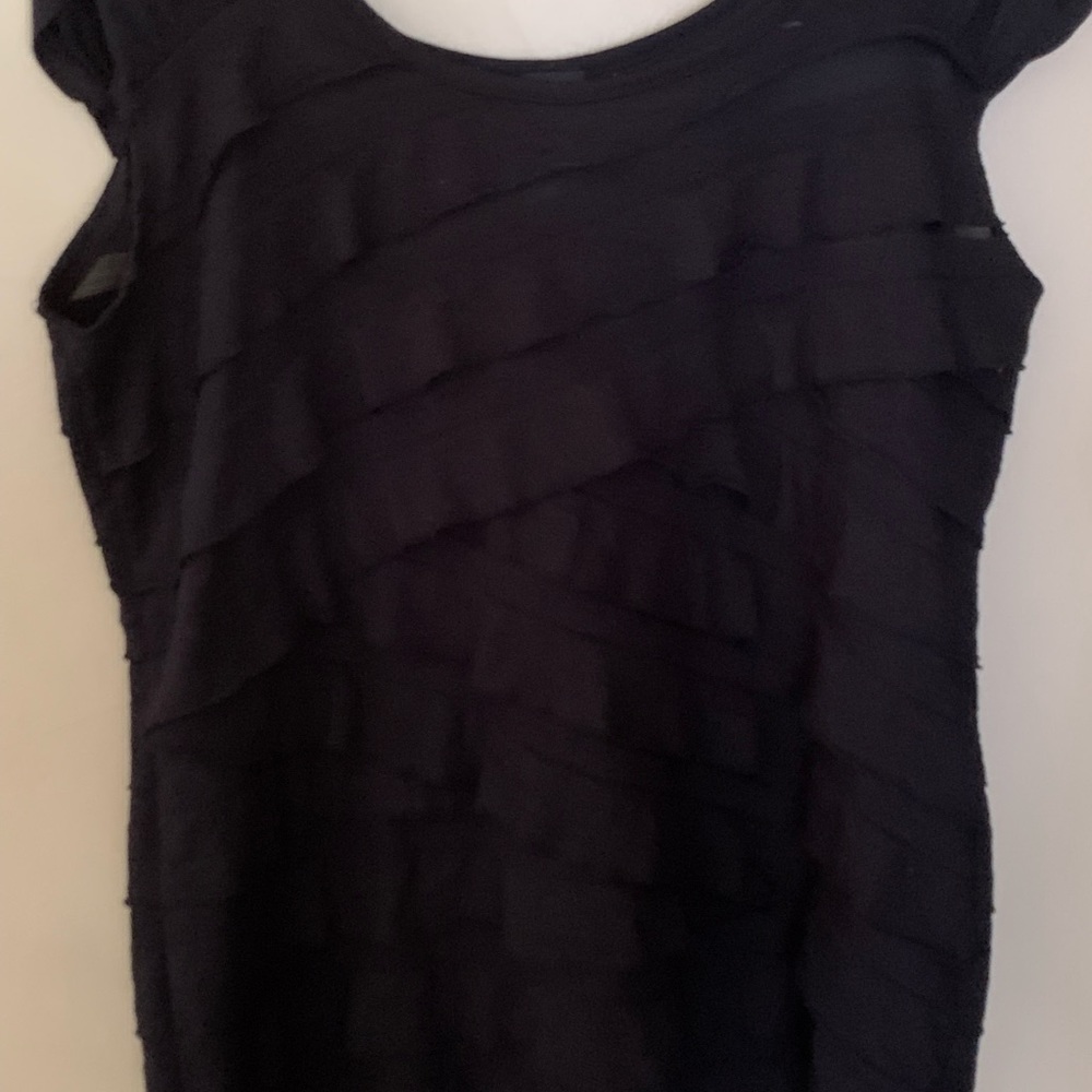 Rafaella ruffle tank top XL